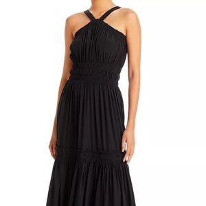 Proenza Schouler White Label Peony Halterneck Dress